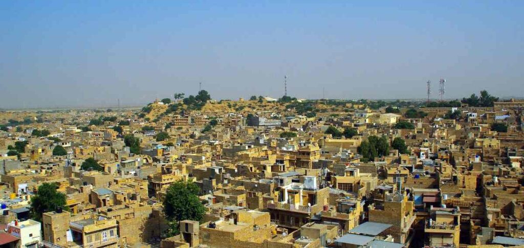 jaisalmer to jodhpur distance